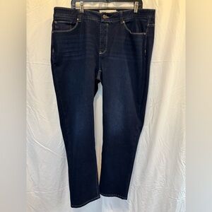 Soft Surroundings, pull-on style five pocket (faux) jean.